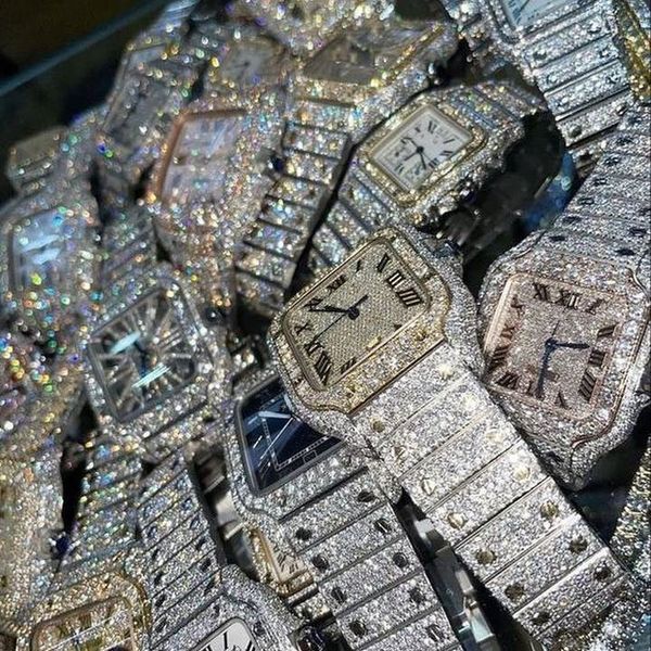 luxury mens watch for men movement watches designer watches moissanite vvs diamond man watch montre luxe iced out automatic watch women orol, Slivery;brown
luxury mens watch for men movement watches designer watches moissanite vvs diamond man watch montre luxe iced out automatic watch women orol, Slivery;brown