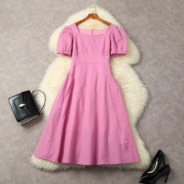 casual dresses european and american women's clothes 2023 spring new square collar short-sleeved puffed sleeves fashion pleated dress, Black;gray
casual dresses european and american women's clothes 2023 spring new square collar short-sleeved puffed sleeves fashion pleated dress, Black;gray