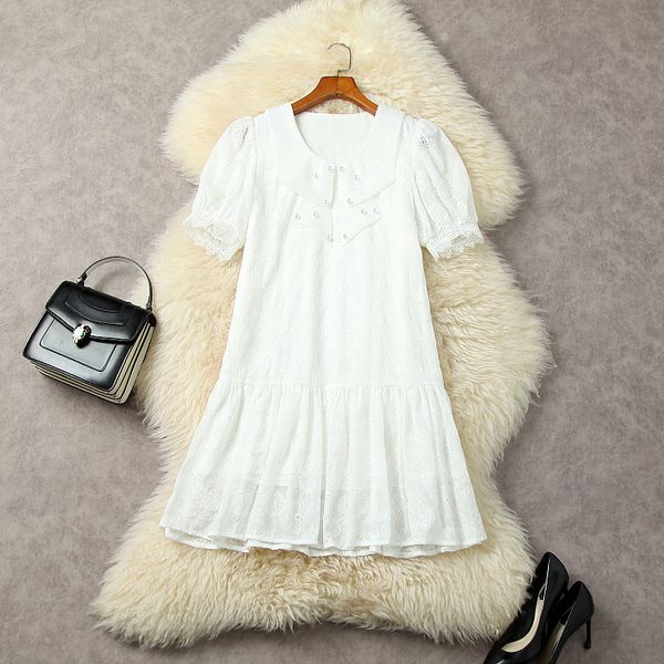 casual dresses european and american women's clothes 2023 spring new bubble sleeve beaded doll collar embroidery fashionable fishtail d, Black;gray
casual dresses european and american women's clothes 2023 spring new bubble sleeve beaded doll collar embroidery fashionable fishtail d, Black;gray
