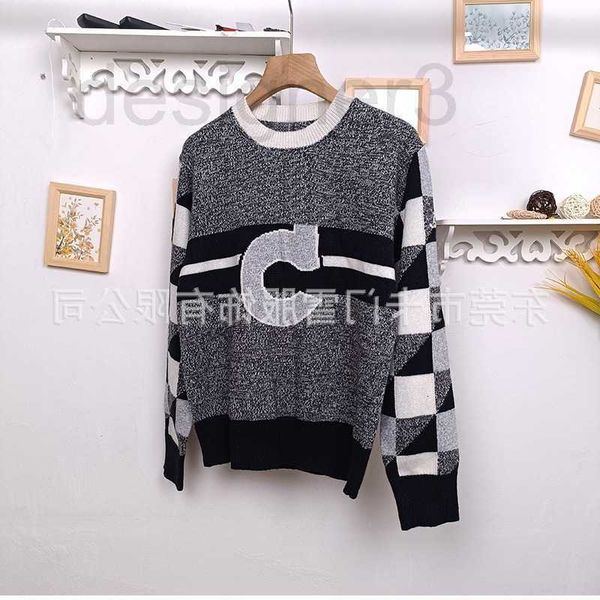 women's sweaters designer autumn and winter new fashion ski series chic simple round neck contrast stripe wool sweater rcpa, White;black
women's sweaters designer autumn and winter new fashion ski series chic simple round neck contrast stripe wool sweater rcpa, White;black