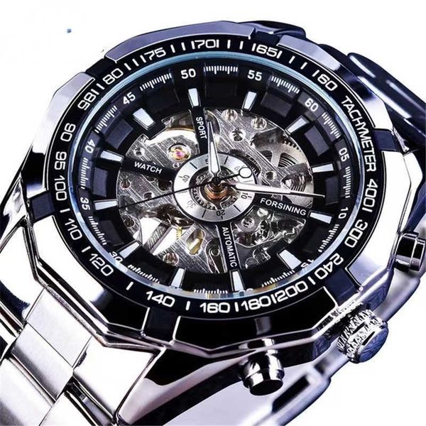 stainless steel waterproof mens skeleton watches brand luxury transparent mechanical sport male wrist, Slivery;black
stainless steel waterproof mens skeleton watches brand luxury transparent mechanical sport male wrist, Slivery;black