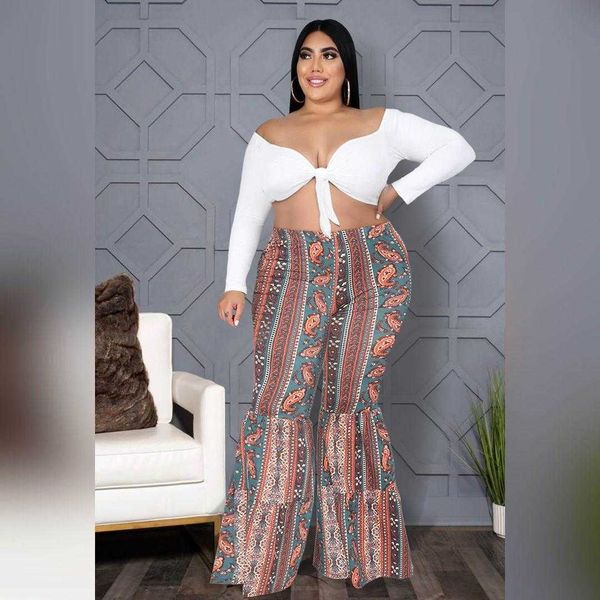 fashion plus size women womens pants ethnic style paisley printed multi, Black;white
fashion plus size women womens pants ethnic style paisley printed multi, Black;white