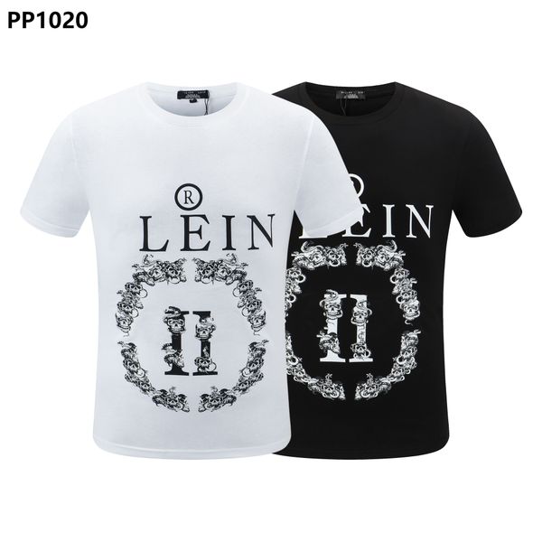 plein-plein t shirt classic style mens metal letters embroidered european fashion streetwear trend round neck pullover 51, White;black
plein-plein t shirt classic style mens metal letters embroidered european fashion streetwear trend round neck pullover 51, White;black