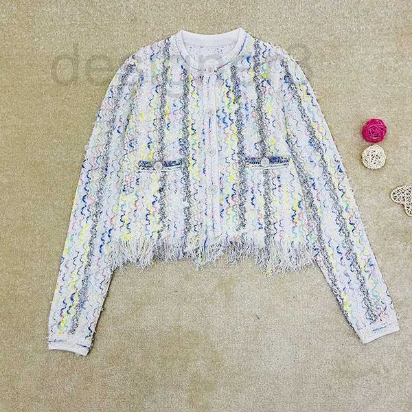 women's wool & blends designer early spring and summer new chic color tassel hollow out slim fitting cardigan round neck long sleeve sh, Black
women's wool & blends designer early spring and summer new chic color tassel hollow out slim fitting cardigan round neck long sleeve sh, Black