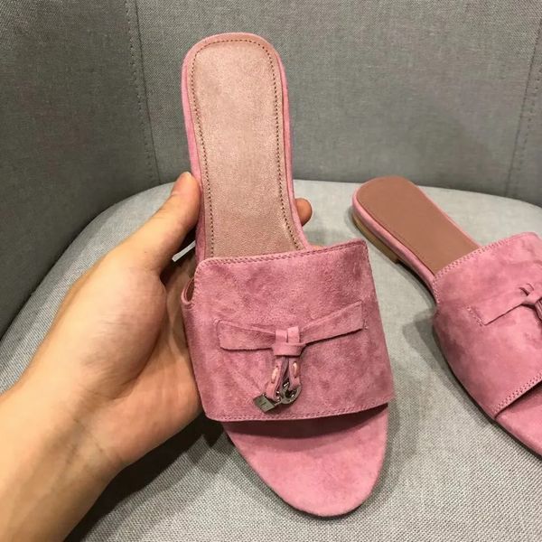 luxury brands lp piana summer charms slides embellished suede slippers luxe sandals shoes genuine leather open toe casual flats for women de, Black
luxury brands lp piana summer charms slides embellished suede slippers luxe sandals shoes genuine leather open toe casual flats for women de, Black