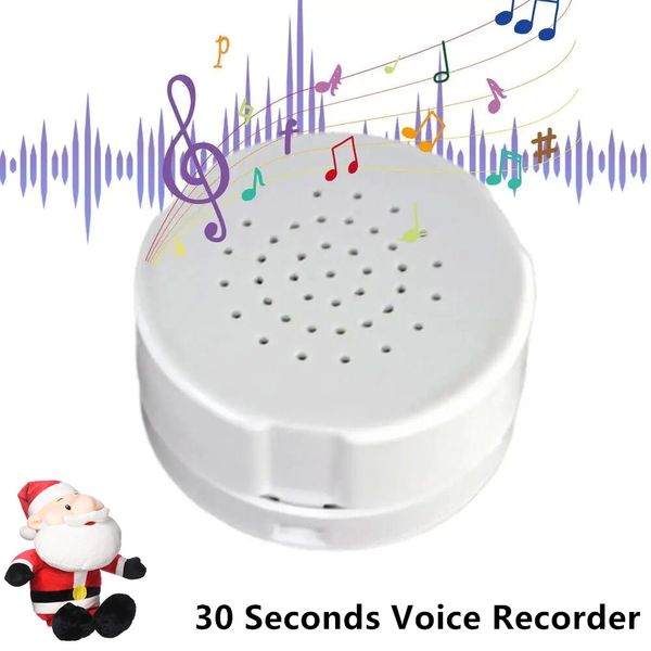 Image of Baby DIY Gift Mini Voice Recorder Voice Box For Speak Recordable Buttons for Kids 30 Seconds Sound Box for Stuffed Animal Doll