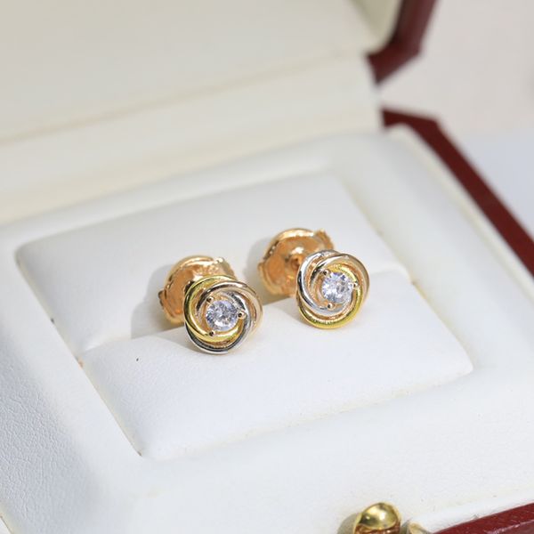trinity earring charms for woman trumpet stud designer diamond fine silver t0p quality highest counter quality brand designer crystal exquis, White
trinity earring charms for woman trumpet stud designer diamond fine silver t0p quality highest counter quality brand designer crystal exquis, White