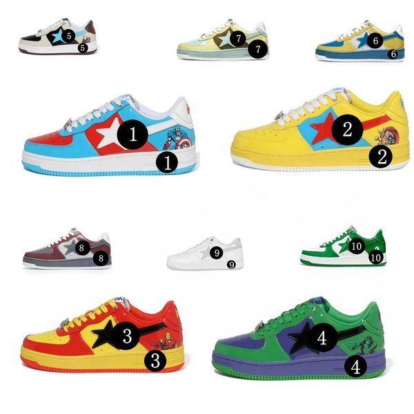 men bapestas casual shoes woman fashion patent leather luxury bapesta sneaker black white message outdoor trainers plate-forme designer kids
men bapestas casual shoes woman fashion patent leather luxury bapesta sneaker black white message outdoor trainers plate-forme designer kids
