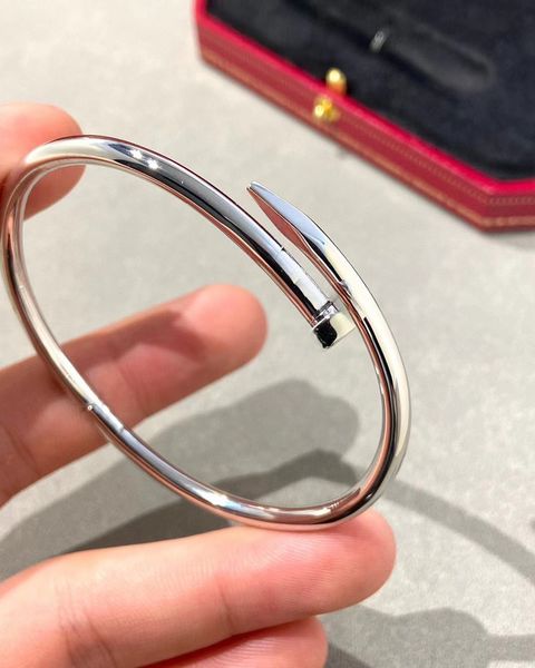 Love Gold Nail Designer Bracelet Bangles for Women Mens Stainless Steel Armband Pulsera Pulseras Silver Rose Jewelry Diamond Geometry High Grade Bracelets
Love Gold Nail Designer Bracelet Bangles for Women Mens Stainless Steel Armband Pulsera Pulseras Silver Rose Jewelry Diamond Geometry High Grade Bracelets