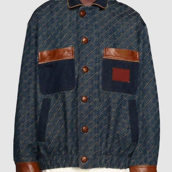 womens denim jacket designer retro woman coats double g autumn spring style slim for lady jacket coat c131 luxury designer woman jacket, Black;brown
womens denim jacket designer retro woman coats double g autumn spring style slim for lady jacket coat c131 luxury designer woman jacket, Black;brown