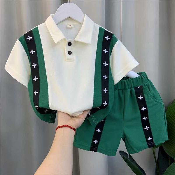 luxury baby boys summer 2pcs wedding outfits cotton kids turn-down and shorts toddler short sleeve golf sports clothing p230331, White
luxury baby boys summer 2pcs wedding outfits cotton kids turn-down and shorts toddler short sleeve golf sports clothing p230331, White