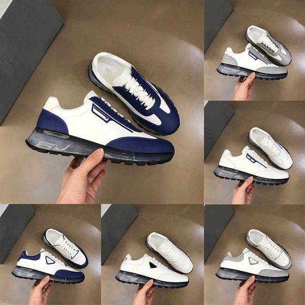 classic triangle logo men's shoes air cushion sneakers luxury designer casual shoes single piece of black leather shoes to increase pla
classic triangle logo men's shoes air cushion sneakers luxury designer casual shoes single piece of black leather shoes to increase pla