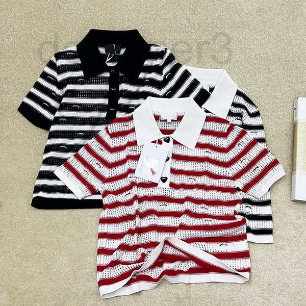women's polos designer summer new style chic knit hollow out embroidery short sleeve polo neck love button loose slim 5830, White
women's polos designer summer new style chic knit hollow out embroidery short sleeve polo neck love button loose slim 5830, White