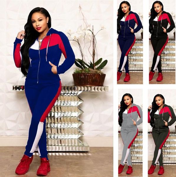 women's tracksuits zipper designer hoodies sweat pants hooded cardigan two piece sets, Gray
women's tracksuits zipper designer hoodies sweat pants hooded cardigan two piece sets, Gray