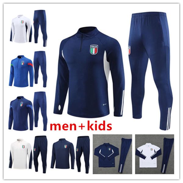 22 23 24 men kids italys tracksuit survetement long half zipper jacket training suit soccer 22/23/24 italia football tracksuits sets footbal, Black
22 23 24 men kids italys tracksuit survetement long half zipper jacket training suit soccer 22/23/24 italia football tracksuits sets footbal, Black