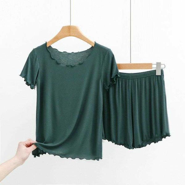 modal thread spring summer round neck short sleeves t shirt flying shorts casual
modal thread spring summer round neck short sleeves t shirt flying shorts casual