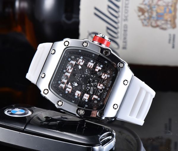 richar wrist watches for men 2023 mens watches three needles quartz watch luxury brand clock fashion tonneau shell rubber strap montre type, Slivery;golden
richar wrist watches for men 2023 mens watches three needles quartz watch luxury brand clock fashion tonneau shell rubber strap montre type, Slivery;golden