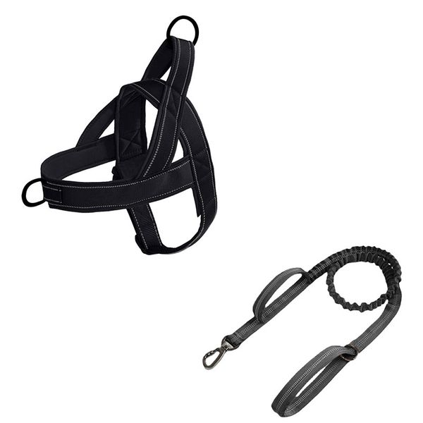No Pull Dog Harness Reflective Escape Proof Adjustable Nylon Dog Harness for Walking Training Running
No Pull Dog Harness Reflective Escape Proof Adjustable Nylon Dog Harness for Walking Training Running
