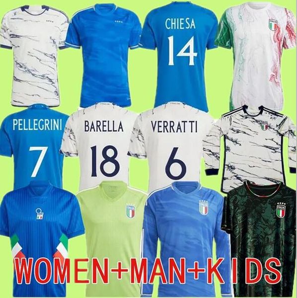 2023 bonucci italys soccer jerseys home 2024 23 24 jorginho insigne verratti men kids kit chiesa barella finals chiellini pellegrini immobil, Black;yellow
2023 bonucci italys soccer jerseys home 2024 23 24 jorginho insigne verratti men kids kit chiesa barella finals chiellini pellegrini immobil, Black;yellow