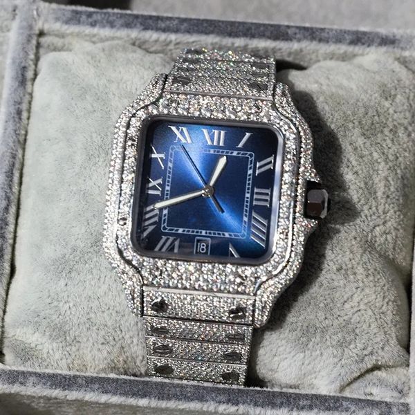 luxury mens watch for men movement watches designer watches moissanite vvs diamond man watch montre luxe iced out automatic watch women orol, Slivery;brown
luxury mens watch for men movement watches designer watches moissanite vvs diamond man watch montre luxe iced out automatic watch women orol, Slivery;brown