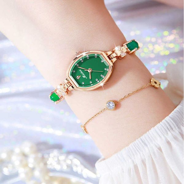 watches female designer jade badge bracelet personality mineral reinforced glass mirror waterproof, Silver
watches female designer jade badge bracelet personality mineral reinforced glass mirror waterproof, Silver