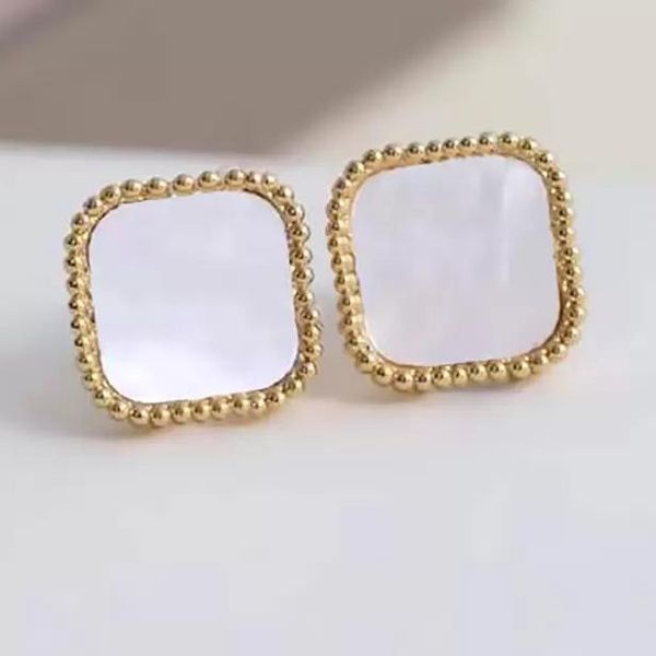 designer vintage 4/four leaf clover charm stud earrings cleef mother-of-pearl pure silver fashion 18k gold van green flower for women&girls, Golden
designer vintage 4/four leaf clover charm stud earrings cleef mother-of-pearl pure silver fashion 18k gold van green flower for women&girls, Golden