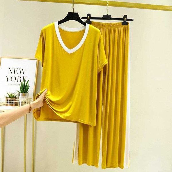 modal cotton v neck short sleeved t shirt womens summer thin outer wear loose
modal cotton v neck short sleeved t shirt womens summer thin outer wear loose