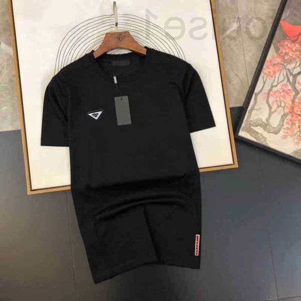 men's t-shirts populardesignernew spring and summer wear round neck fashion triangle label versatile casual mercerized cotton short sle, White;black
men's t-shirts populardesignernew spring and summer wear round neck fashion triangle label versatile casual mercerized cotton short sle, White;black