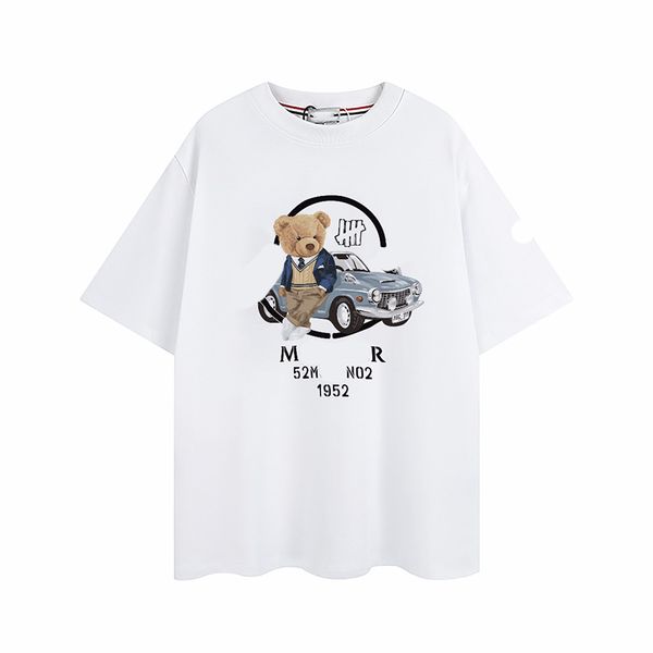 designer mens t shirts women's badges classic double embroidered loose casual cotton polo short sleeve t shirt bottom size s/m//xl a48, White;black
designer mens t shirts women's badges classic double embroidered loose casual cotton polo short sleeve t shirt bottom size s/m//xl a48, White;black