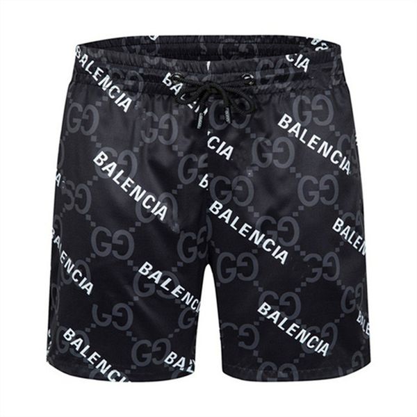 men's shorts foreign trade high-end new fashion men's designer printed loose elastic lace-up beach pants travel seaside five cent, White;black
men's shorts foreign trade high-end new fashion men's designer printed loose elastic lace-up beach pants travel seaside five cent, White;black
