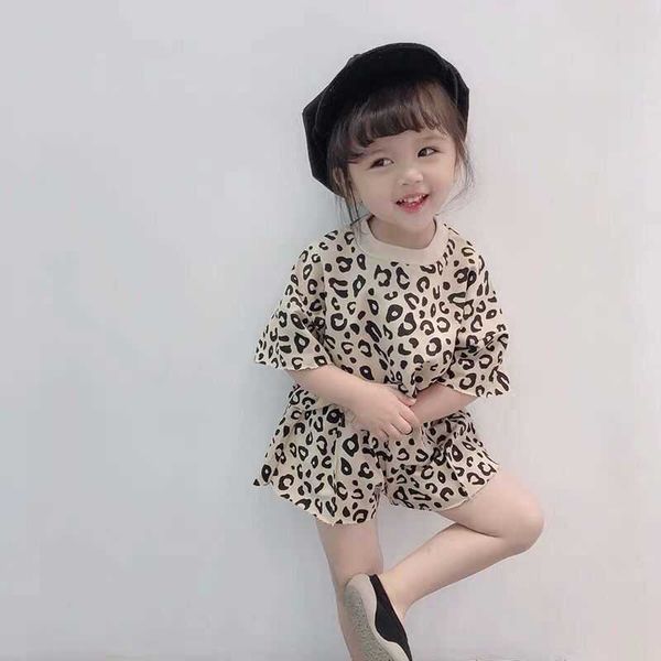 children's summer sets baby girls cotton clothes sets infant leopard print tshirts with shorts 2pcs sets children tracksuits p230331, White
children's summer sets baby girls cotton clothes sets infant leopard print tshirts with shorts 2pcs sets children tracksuits p230331, White
