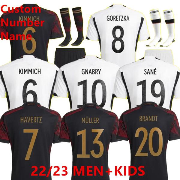 2023 germanys soccer jerseys fans version men and kids kit 22 23 kroos muller reus football shirts t fullkrug musiala gnabry long sleeve uni, Black;yellow
2023 germanys soccer jerseys fans version men and kids kit 22 23 kroos muller reus football shirts t fullkrug musiala gnabry long sleeve uni, Black;yellow