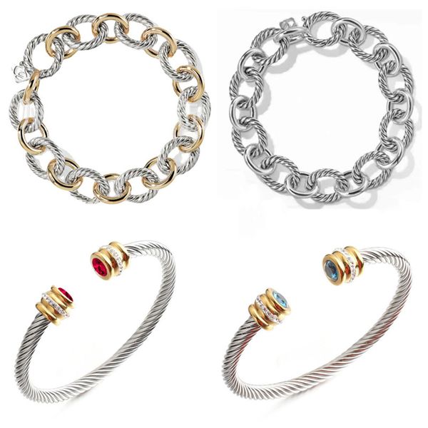 jewelry mens dy trend bracelet gold charm designer women platinum twisted wire bracelets round plated head hemp fashion versatile jewelrys v, Black
jewelry mens dy trend bracelet gold charm designer women platinum twisted wire bracelets round plated head hemp fashion versatile jewelrys v, Black