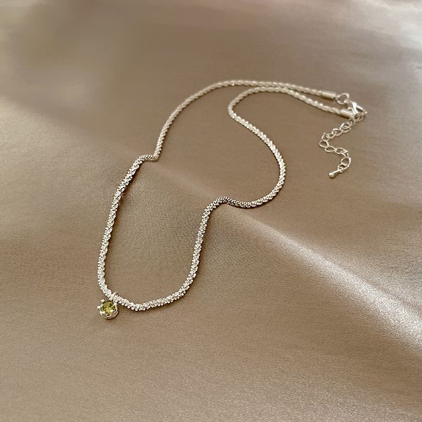 afshor vintage 925 sterling silver necklace sparkling clavicle chain green diamond gypsophila pendant necklace women's wedding jewelry
afshor vintage 925 sterling silver necklace sparkling clavicle chain green diamond gypsophila pendant necklace women's wedding jewelry