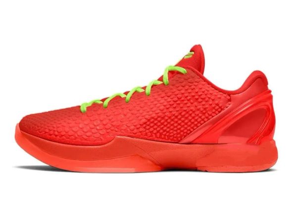 black mamba 6 reverse grinch basketball shoes 2023 6s bright crimson green men sport shoes with box size 7-12
black mamba 6 reverse grinch basketball shoes 2023 6s bright crimson green men sport shoes with box size 7-12