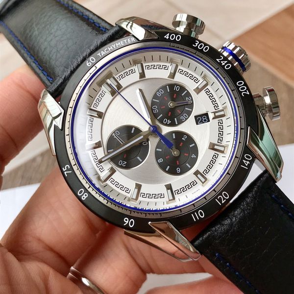 fashionable men's quartz watch 43mm silver dial using the original imported super movement multifunctional electronic sports sapphire m, Slivery;brown
fashionable men's quartz watch 43mm silver dial using the original imported super movement multifunctional electronic sports sapphire m, Slivery;brown