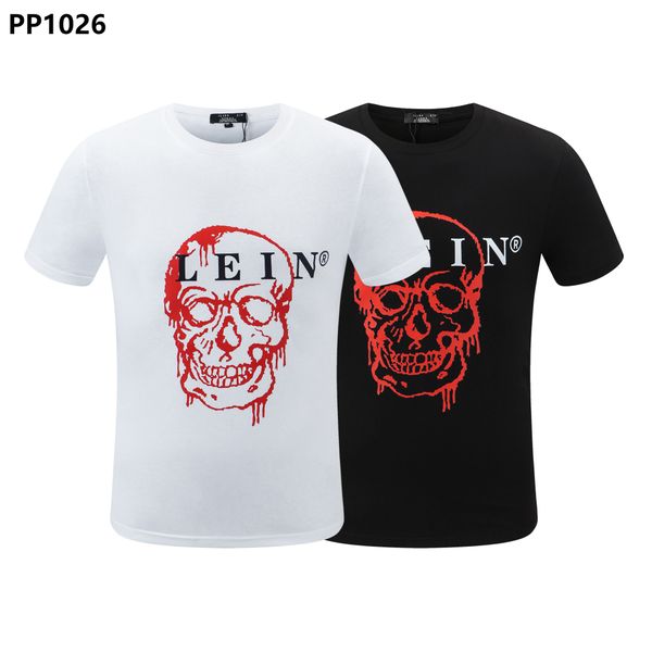 plein-plein t shirt skull mens metal letters embroidered european fashion streetwear trend round neck pullover, White;black
plein-plein t shirt skull mens metal letters embroidered european fashion streetwear trend round neck pullover, White;black