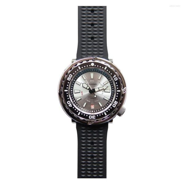 wristwatches proxima mens dive watches men automatic watch tuna sport 300m waterproof diving full luminous ceramic bezel clock, Slivery;brown
wristwatches proxima mens dive watches men automatic watch tuna sport 300m waterproof diving full luminous ceramic bezel clock, Slivery;brown