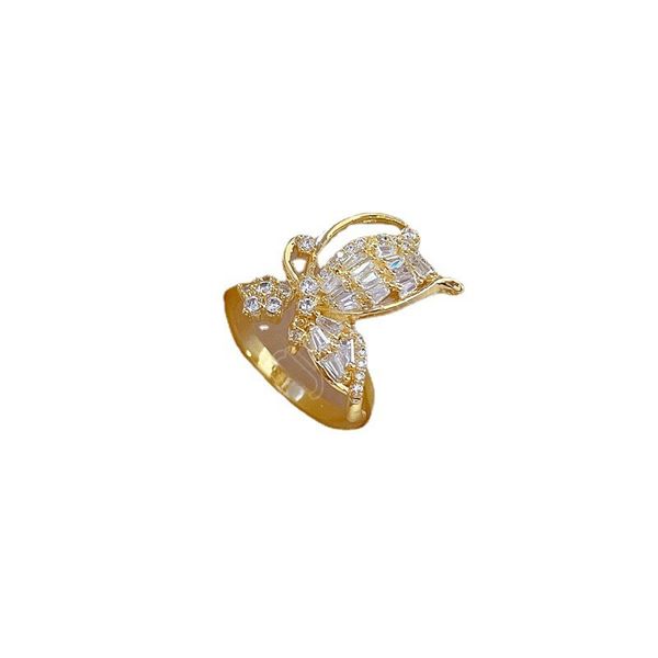 rings for women european and american ins golden butterfly zircon for women luxury crystal banquet wedding, Silver
rings for women european and american ins golden butterfly zircon for women luxury crystal banquet wedding, Silver
