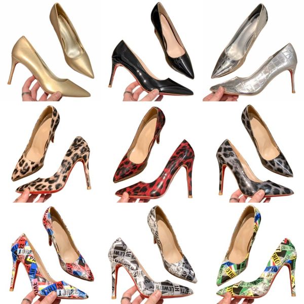 sandals summer high heels patent leather designer shoes classic leopard print party shoes luxury pointed toe women shoes red stiletto heel p, Black
sandals summer high heels patent leather designer shoes classic leopard print party shoes luxury pointed toe women shoes red stiletto heel p, Black