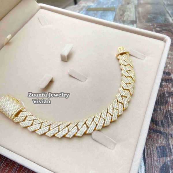 15mm width men necklace pass tester diamond sterling silver 925 vvs moissanite gold plated cuban link chain bracelet
15mm width men necklace pass tester diamond sterling silver 925 vvs moissanite gold plated cuban link chain bracelet
