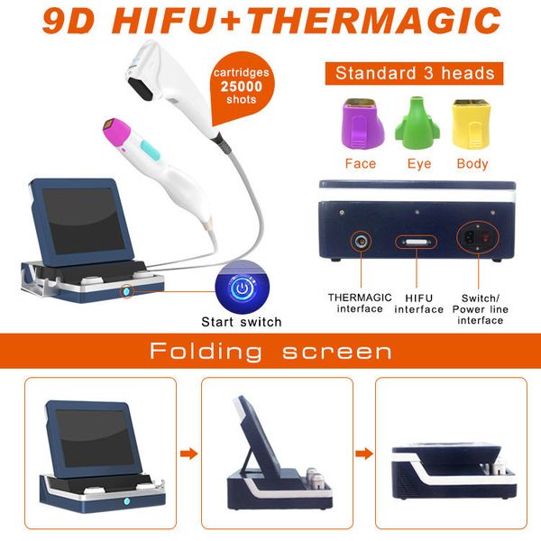 new arrival 2 in 1 9d hifu body slimming rf skin tightening beauty machine for face care
new arrival 2 in 1 9d hifu body slimming rf skin tightening beauty machine for face care