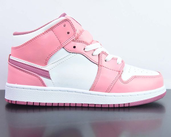 jumpman 1 mid basketball shoes 1s desert berry coral chalk white fashion trainers sneakers sports with box
jumpman 1 mid basketball shoes 1s desert berry coral chalk white fashion trainers sneakers sports with box