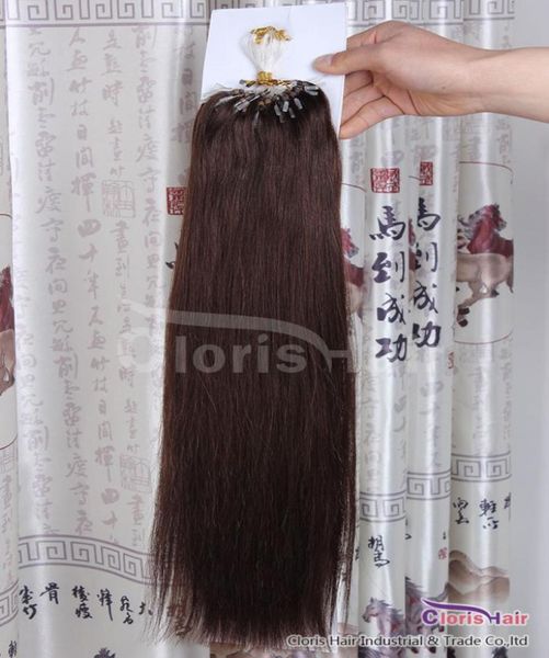 new arrival dark brown 4 easy loops mirco rings beads tipped human hair extensions indian remy straight 100s 05gs full head vol2345857, Black
new arrival dark brown 4 easy loops mirco rings beads tipped human hair extensions indian remy straight 100s 05gs full head vol2345857, Black