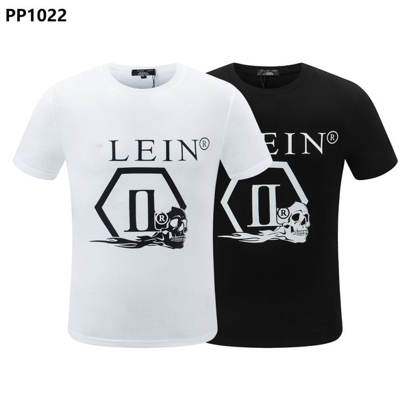 plein-plein t shirt classic style mens metal letters embroidered european fashion streetwear trend round neck pullover, White;black
plein-plein t shirt classic style mens metal letters embroidered european fashion streetwear trend round neck pullover, White;black