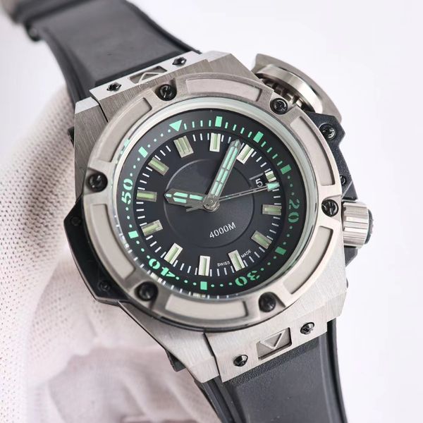 men's diving watch full titanium metal shell dive 4000 meters heavy armored mechanical heart 42 hours storage luxury watch super glow-i, Slivery;brown
men's diving watch full titanium metal shell dive 4000 meters heavy armored mechanical heart 42 hours storage luxury watch super glow-i, Slivery;brown