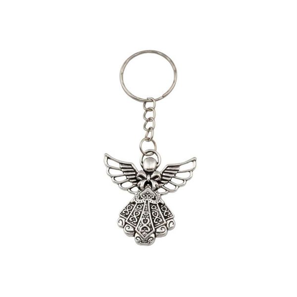 30pcs antique silver alloy angel band chain key ring travel protection diy jewelry250b
30pcs antique silver alloy angel band chain key ring travel protection diy jewelry250b
