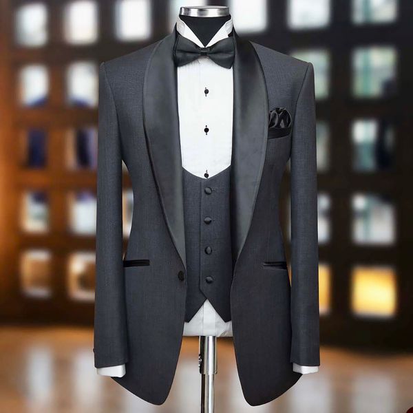 two pieces wedding tuxedos men suits handsome shawl lapel suit three packets customized pockets multi-scenario long coat vest formal party, Black;gray
two pieces wedding tuxedos men suits handsome shawl lapel suit three packets customized pockets multi-scenario long coat vest formal party, Black;gray