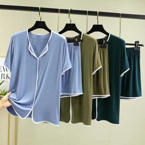 womens pajamas summer modal cotton loose large size short sleeve covered home
womens pajamas summer modal cotton loose large size short sleeve covered home