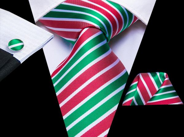 fast 100 silk ties mens fashion red white green striped tie hanky cufflinks sets for mens formal wedding christmas n3319699696, Black;blue
fast 100 silk ties mens fashion red white green striped tie hanky cufflinks sets for mens formal wedding christmas n3319699696, Black;blue
